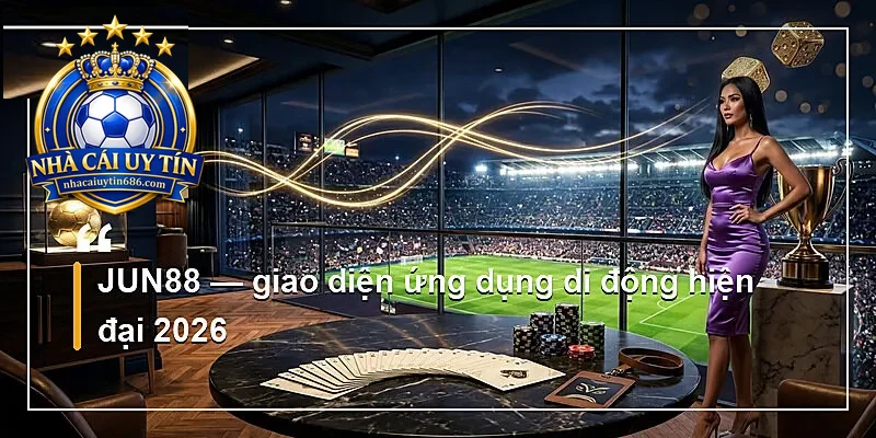 JUN88 — giao diện ứng dụng di động hiện đại 2026