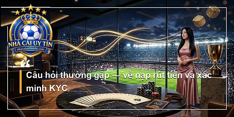 Câu hỏi thường gặp — về nạp rút tiền và xác minh KYC